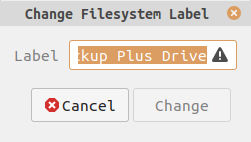 Aplicacion disk - Edit-filesystem - cambiar etiqueta Aplicacion disk - Edit-filesystem - cambiar etiqueta