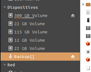 USB montado en el explorador de archivos USB montado en el explorador de archivos