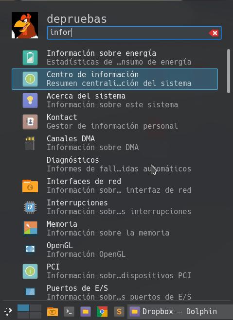 Centro de informacion Centro de informacion