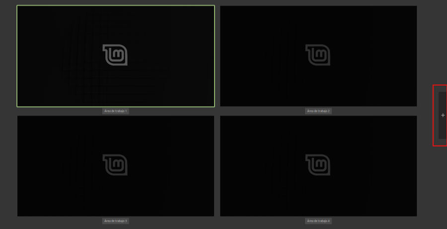 Linux Mint Cinnamon - Múltiples escritorios