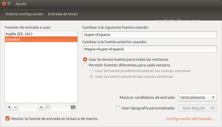 Añadido idiomas español al teclado Añadido idiomas español al teclado