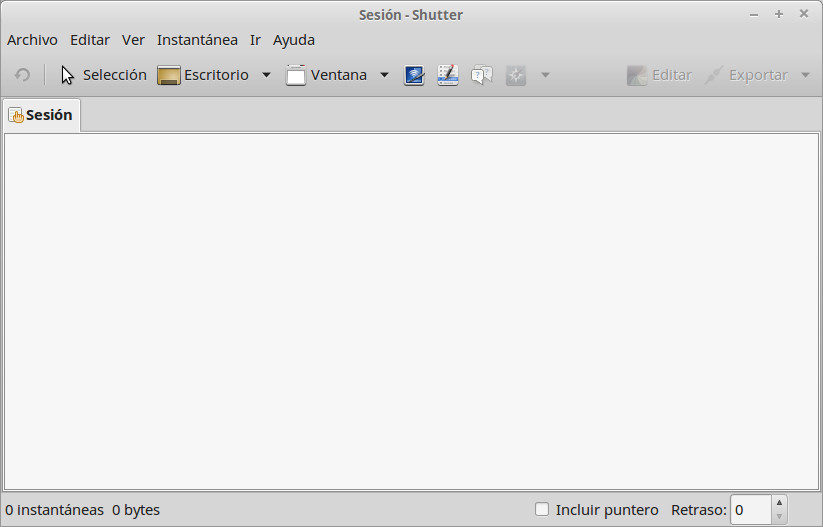 Menu de Linux Mint - dropbox