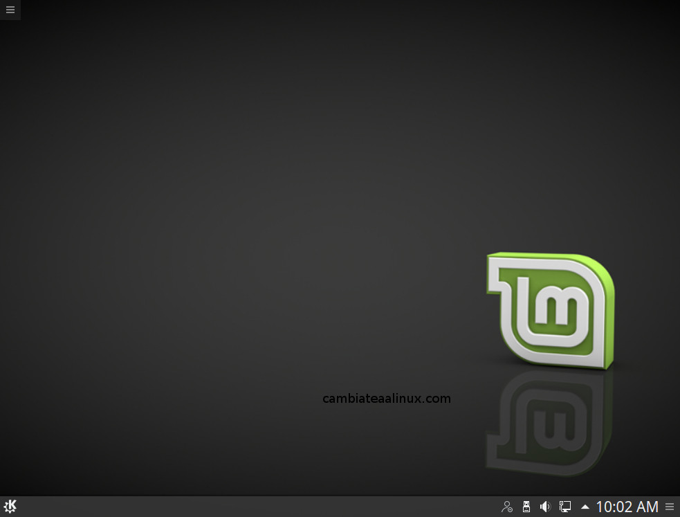 Instalacion de Linux Mint 18 - KDE Instalacion de Linux Mint 18 - KDE - Pantalla LiveCD