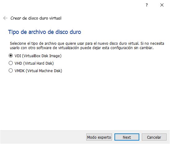 Nueva maquina virtual - seleccionamos el disco Nueva maquina virtual- seleccionamos el disco de la maquina virtual