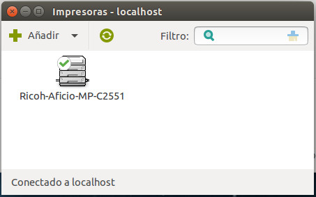 Listado de impresoras Listados impresoras por IP