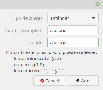 Nuevo Usuario Nuevo Usuario