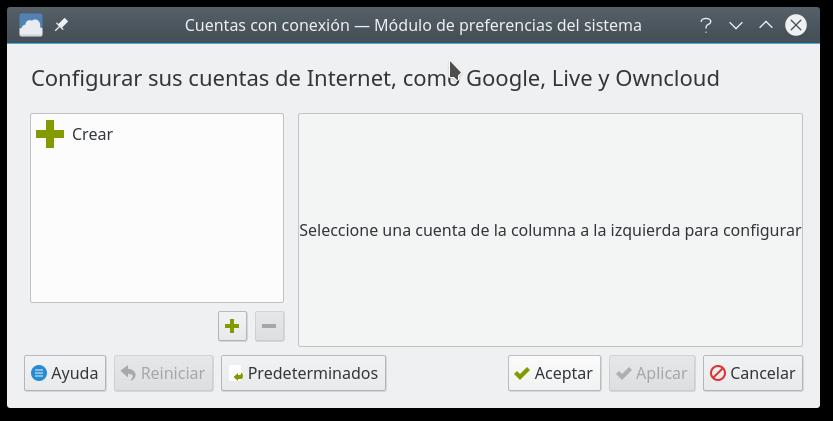 Cuentas con conexion Cuentas con conexion
