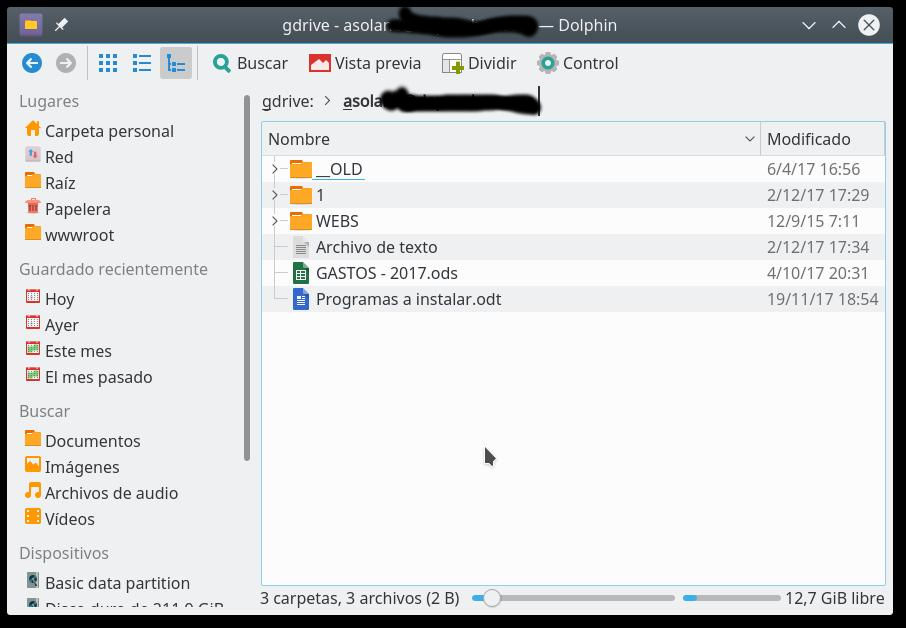 Cuentas con conexion - dolphin Cuentas con conexion - dolphin