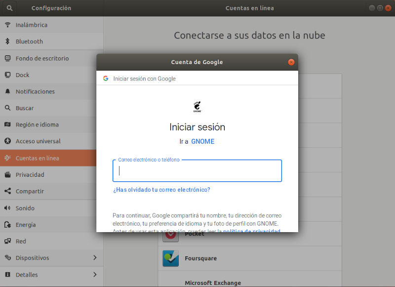 Cuentas en linea - login de google Cuentas en linea - Login de google