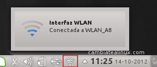 Icono de redes del panel Icono de redes del panel