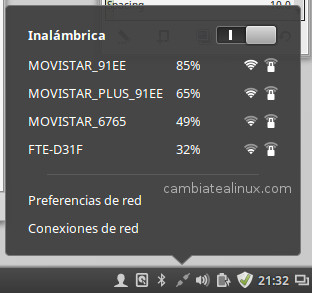 Wifis disponibles