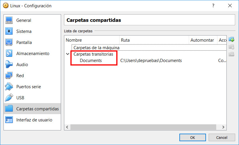 Carpetas Compartidas Carpetas Compartidas